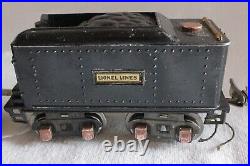 C. 1934 Lionel Lines Train Prewar #253 Steam Engine Loco 262 Tender O-gauge Rare