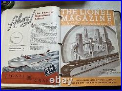 Complete The Lionel Magazine Volume 3, 12 Issues 1932 1933 All Binder Kept