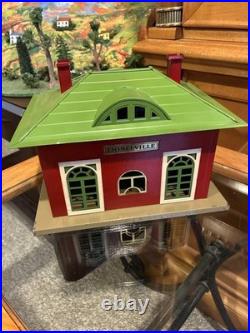 Crackle Red L/NLionel Prewar 126 Station! Gorgeous Original