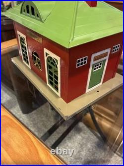Crackle Red L/NLionel Prewar 126 Station! Gorgeous Original