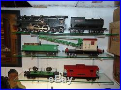 Desirable Lionel Original Prewar Late Nickel Work Train Set #358WX with 3 Boxes