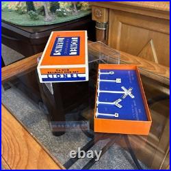 Die-CastORIGINAL LIONEL PREWAR 308 RAILROAD SIGN SET IN OB! NOS! TOUGH