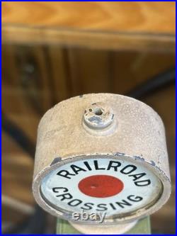 EARLY Lionel Prewar 87 Blinking Crossing DRKGRN/STEPHEN GIRARD GRN/BONE