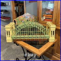 Early ColorsLionel Prewar Hell Gate 300 Bridge (Very Good + Condition)