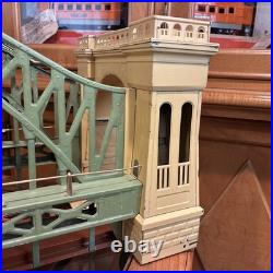 Early ColorsLionel Prewar Hell Gate 300 Bridge (Very Good + Condition)