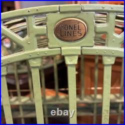 Early ColorsLionel Prewar Hell Gate 300 Bridge (Very Good + Condition)