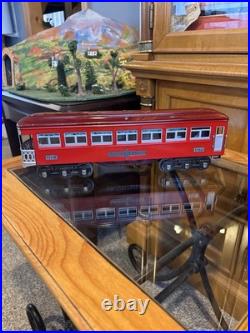 ExcellentLionel Prewar Standard Gauge 1768 Late Color Observation Car Original