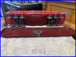 ExcellentLionel Prewar Standard Gauge 1768 Late Color Observation Car Original