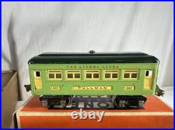 Excellent Lionel Original Prewar BOXED 249E Nickel Passenger Set #294E
