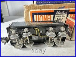 Excellent Lionel Original Prewar BOXED 249E Nickel Passenger Set #294E