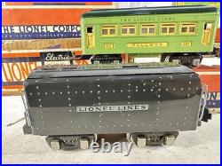 Excellent Lionel Original Prewar BOXED 249E Nickel Passenger Set #294E