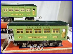 Excellent Lionel Original Prewar BOXED 249E Nickel Passenger Set #294E