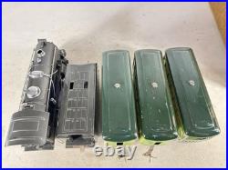 Excellent Lionel Original Prewar BOXED 249E Nickel Passenger Set #294E
