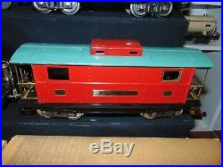 Excellent Lionel Original Prewar BOXED Black Work Train Set #358E
