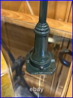 Exceptional Mint BoxedLionel Prewar #67 Double Gooseneck Lamp Post -Dark Green