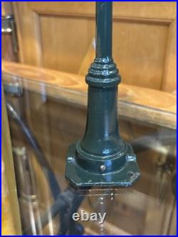 Exceptional Mint BoxedLionel Prewar #67 Double Gooseneck Lamp Post -Dark Green