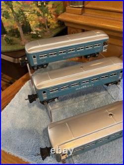 Exquisite Original RoofsLionel Prewar 2640/2640/2641 Blue/Alum Roofs! Tough