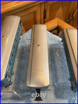 Exquisite Original RoofsLionel Prewar 2640/2640/2641 Blue/Alum Roofs! Tough