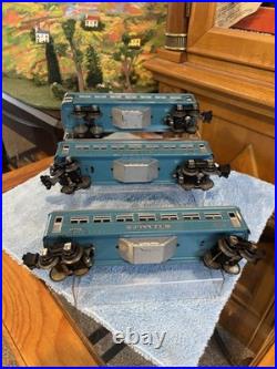 Exquisite Original RoofsLionel Prewar 2640/2640/2641 Blue/Alum Roofs! Tough
