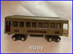 Extremely Rare Vintage, PreWar 1937 Lionel Observation Car 612 Metal O Gauge