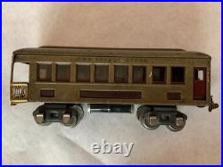 Extremely Rare Vintage, PreWar 1937 Lionel Observation Car 612 Metal O Gauge