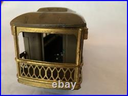 Extremely Rare Vintage, PreWar 1937 Lionel Observation Car 612 Metal O Gauge