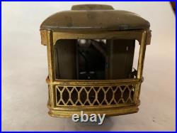 Extremely Rare Vintage, PreWar 1937 Lionel Observation Car 612 Metal O Gauge