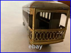 Extremely Rare Vintage, PreWar 1937 Lionel Observation Car 612 Metal O Gauge