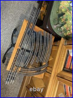 Gar-graves Lionel Prewar OO Gauge 2-Rail Lot of 8 Curves & 2 Long Straights