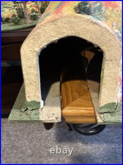 GorgeousLionel Prewar Early 916 O Gauge Tunnel With 1/2 Factory Wood Base