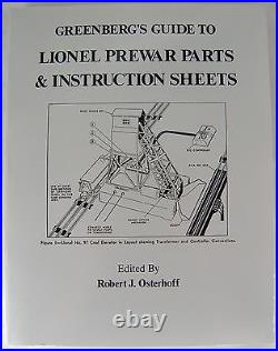 Greenberg's Guide to Lionel Prewar Parts & Instruction Sheets