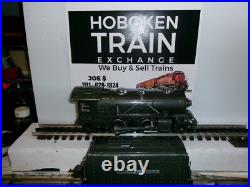 HTE LIONEL PREWAR #249E 2-4-2 GUN METAL LOCO With#265W TENDER