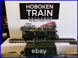 HTE LIONEL PREWAR #249E 2-4-2 GUN METAL LOCO With#265W TENDER