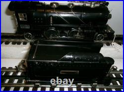 HTE LIONEL PREWAR #261E 2-4-2 LOCO With4 WHEEL TENDER (HARD TO FIND)