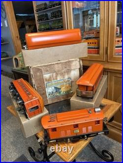 High GradeAmerican Flyer Lionel Trains Prewar The Commander 1423Box Set! C8