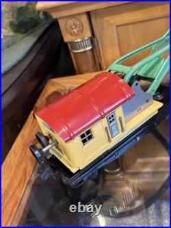 High GradeLionel Prewar Late Deep Dish 2810 Crane Car! 1940! Original! EX+