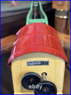 High GradeLionel Prewar Late Deep Dish 2810 Crane Car! 1940! Original! EX+