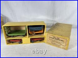 High-Grade Lionel Original Prewar BOXED #163 Freight Station Set