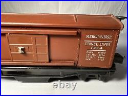 High-Grade Lionel Original Prewar BOXED #3814 Merchandise Car