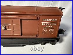 High-Grade Lionel Original Prewar BOXED #3814 Merchandise Car