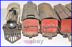 Howard / Lionel Prewar Standard Gauge 2 Gauge Tin Toy Freight Set