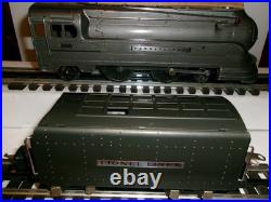 Hte Lionel Prewar #238e 4-4-2 Gun Metal Loco W2225wx Tender (engine Ob's Only)