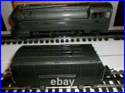 Hte Lionel Prewar #238e 4-4-2 Gun Metal Loco W2225wx Tender (engine Ob's Only)
