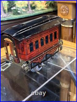 Ives Lionel Prewar (Red) No. 51 HIAWATHA Limited Vestibule Express (Very Nice!)