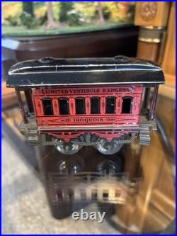 Ives Lionel Prewar Trains (white spring Frame)Iroquois Limited Vestibule Express