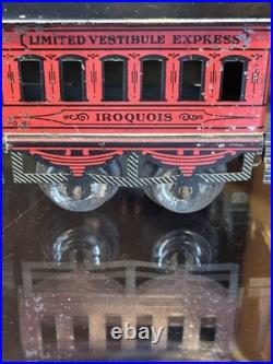 Ives Lionel Prewar Trains (white spring Frame)Iroquois Limited Vestibule Express