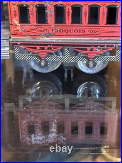 Ives Lionel Prewar Trains (white spring Frame)Iroquois Limited Vestibule Express