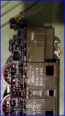 Ives Original Prewar BOXED #3241 Passenger Green Ghost 184 186 Cars Lionel Toy