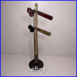 Ives Prewar #301 Late Double Arm Semaphore Standard Gauge & Gauge O