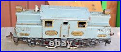 Ives Prewar Standard Gauge #3242 Ghost Gray Electric Locomotive